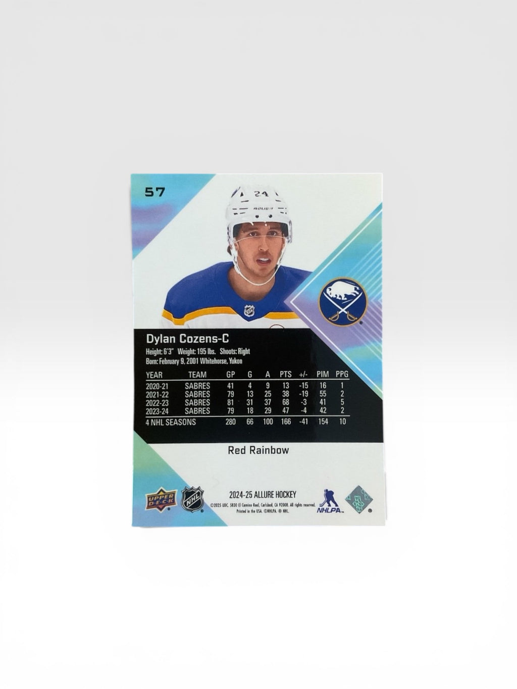 Dylan Cozens Red Rainbow 2025 Allure