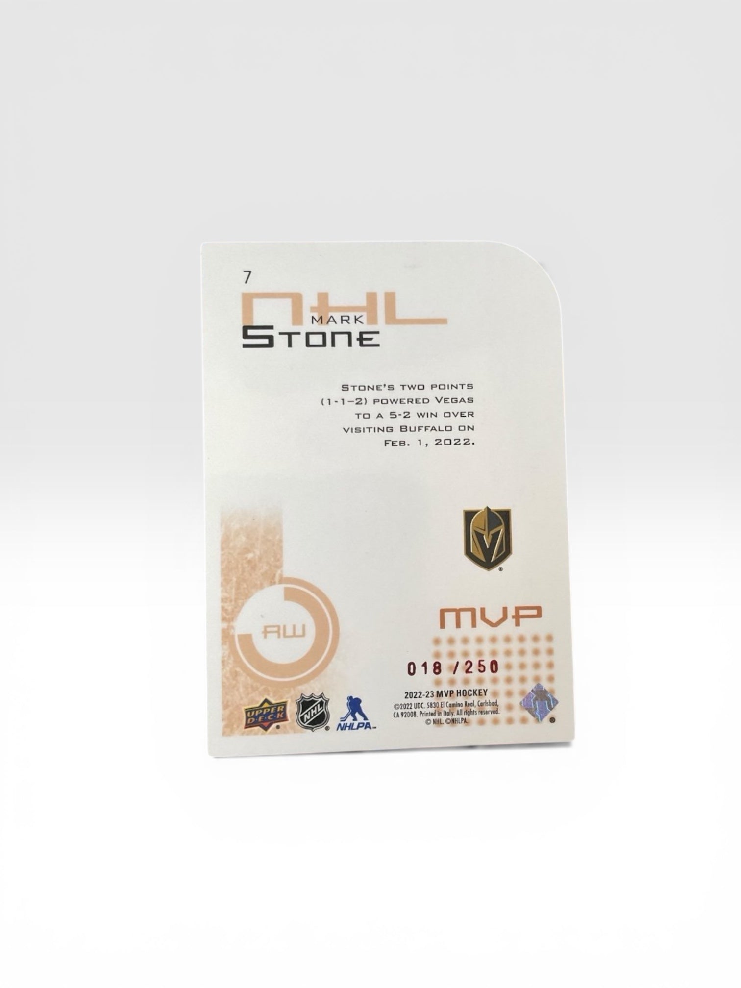 Mark Stone Colors And Counters 2022