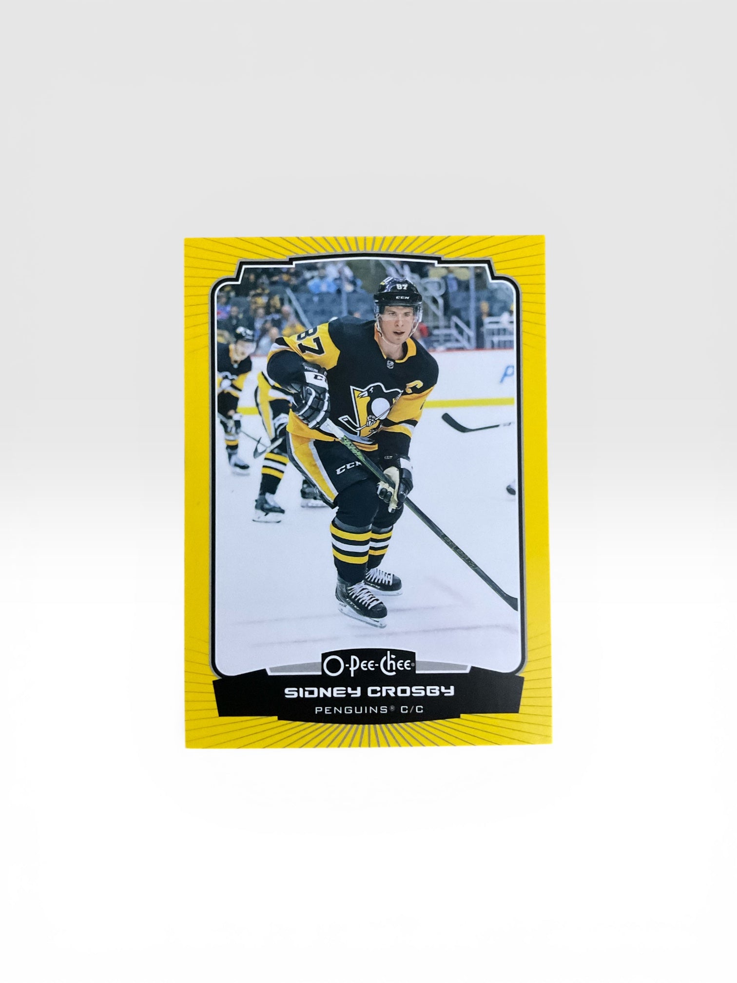 Sidney Crosby O-Pee-Chee yellow Border