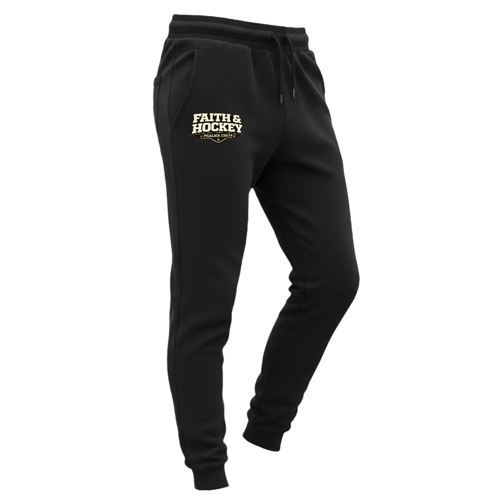 Faith & Hockey Performance Joggers – Psalms 139:14